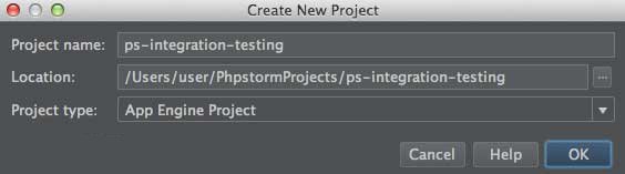 PhpStorm IDE创建GG App Engine PHP应用方法