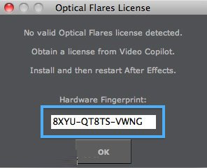 Optical Flares Mac 安装教程