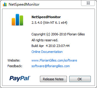 NetSpeedMonitor 流量监控 2.5.4.0 绿色免费版软件截图