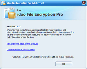 Idoo File Encryption 文件加密 7.1软件截图
