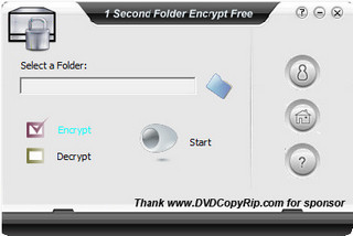 1 Second Folder Encrypt 文件加密软件截图