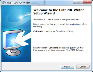 CutePDF Writer 3.0.0.8软件截图