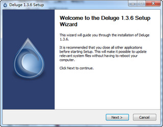 Deluge(BT软件) 1.3.12 最新版软件截图