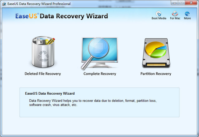 EaseUS Data Recovery Wizard Professional 8.6 专业版