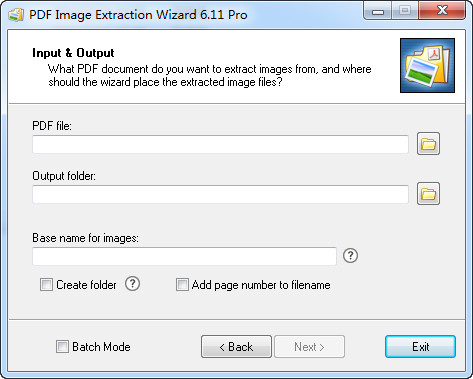 PDF Image Extraction Wizard Pro 6.11 已注册版