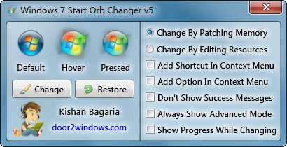 Windows 7 Start Orb Changer 5.0