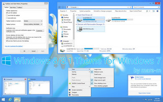 Windows 8 RTM Theme 高仿Win8主题软件截图
