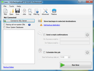 SQLBackupAndFTP 10.0.22 专业版软件截图