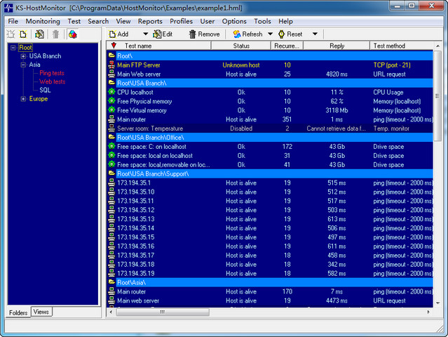 Advanced Host Monitor