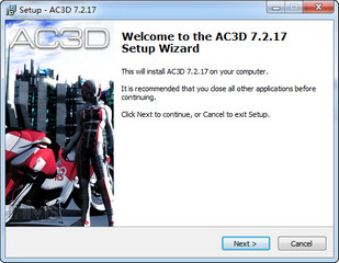 AC3D 7.2.17软件截图