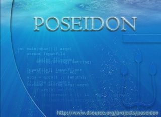Poseidon Editor For D语言IDE 0.23软件截图