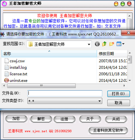 王者加密解密大师