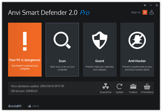 Anvi Smart Defender Pro 2.3.0.2789软件截图