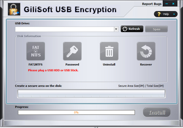 Gilisoft USB Stick Encryption