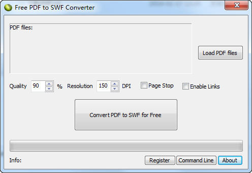 PDF到SWF转换器