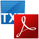 TXT转换成PDF转换器
