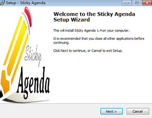 Sticky Agenda 便签日历 1.4 正式版软件截图