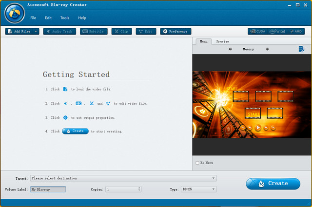 Aiseesoft Blu-ray Creator 1.0.16 注册版