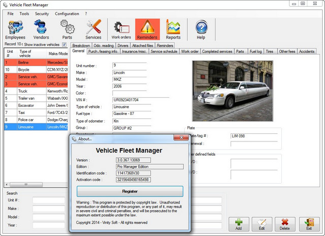 Vehicle Fleet Manager 3.0.367.13069 注册版