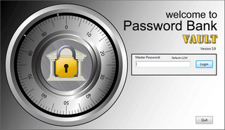 密码保管工具（Password Bank Vault） 3.9 绿色版软件截图