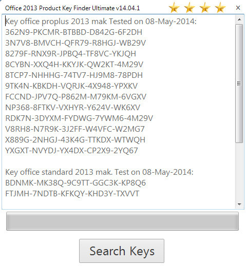 Office 2013 Product Key Finder Ultimate 14.04.1 旗舰版