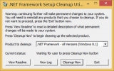 .NET Framework cleanup tool