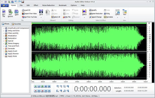Audio Editor Deluxe 9.9.2