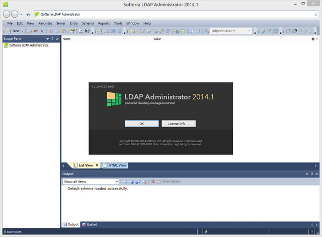 Softerra LDAP Administrator  2014.1