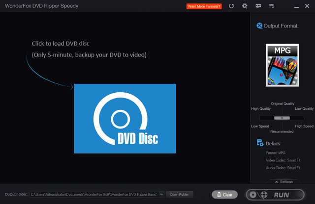 WonderFox DVD翻录软件WonderFox DVD Ripper Speedy 6.6