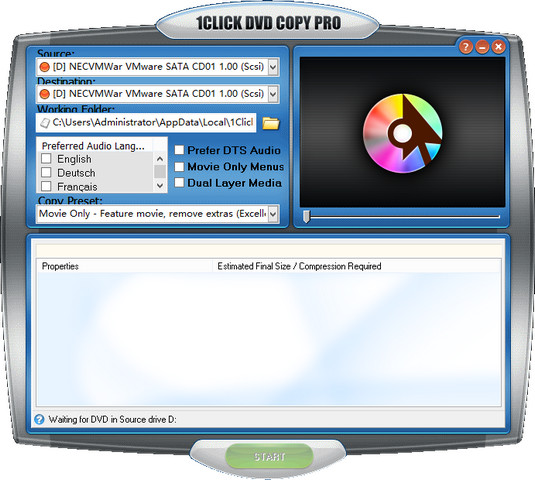 1Click DVD Copy Pro 4.3.2.8 专业版