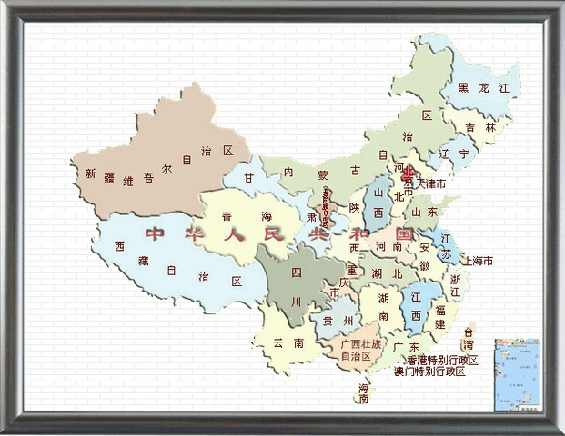 中国电子地图高清版大图 最新版