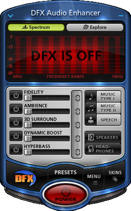 DFX Audio Enhancer（音效增强器）