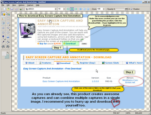 Easy Screen Capture and Annotation 3.0 特别版