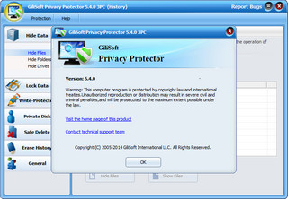 Gilisoft Privacy Protector 5.4.0.3软件截图