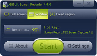 Gilisoft Video Recorder 4.4.0 特别版软件截图