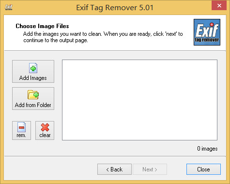 Exif Tag Remover