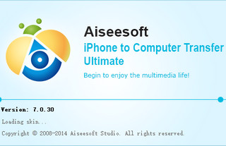 Aiseesoft iPhone to Computer Transfer Ultimate 7.0.30 旗舰版软件截图