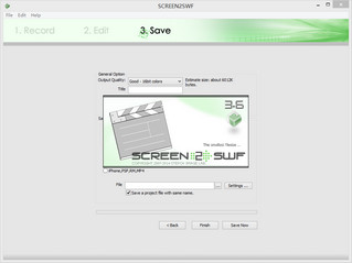 SCREEN2SWF 屏幕录像机 3.6 特别版软件截图
