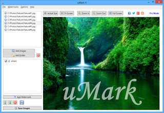 uMark 批量添加水印 5.5 中文汉化版软件截图