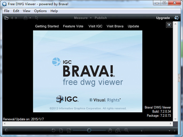 Free DWG Viewer 7.2.0.73 绿色版