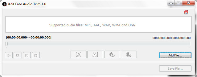 X2X Free Audio Trim 1.0 绿色版