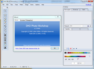 DHO Photo-Workshop 1.5 Beta版软件截图
