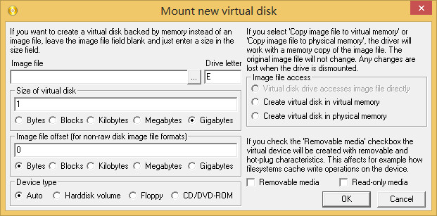 ImDisk Virtual Disk Driver