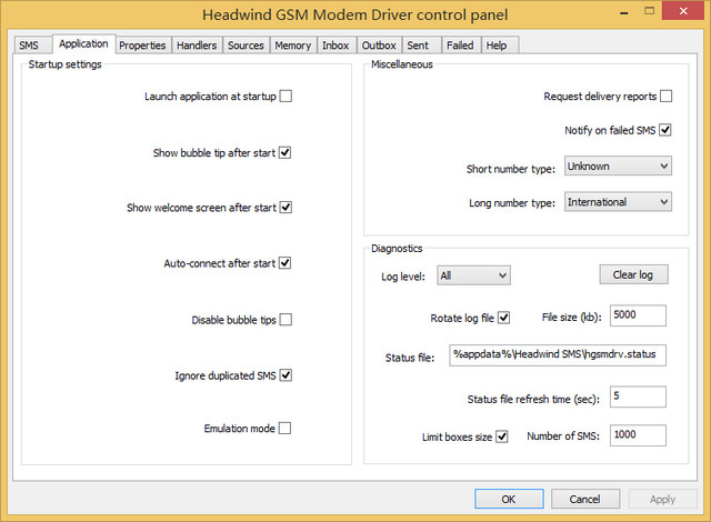 Headwind GSM Modem Driver 短信软件