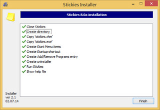 Stickies 便签 9.0e软件截图