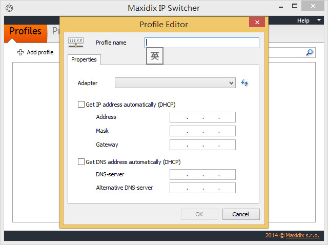 Maxidix IP Switcher 切换IP软件 14.5.1.370 特别版