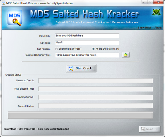 MD5 Salted Hash Kracker