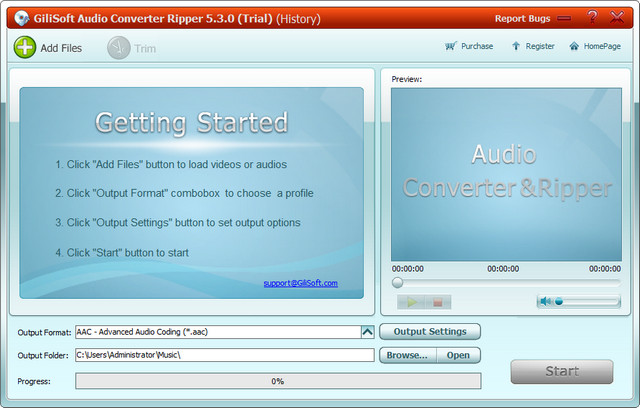 GiliSoft Audio Converter Ripper 5.3.0