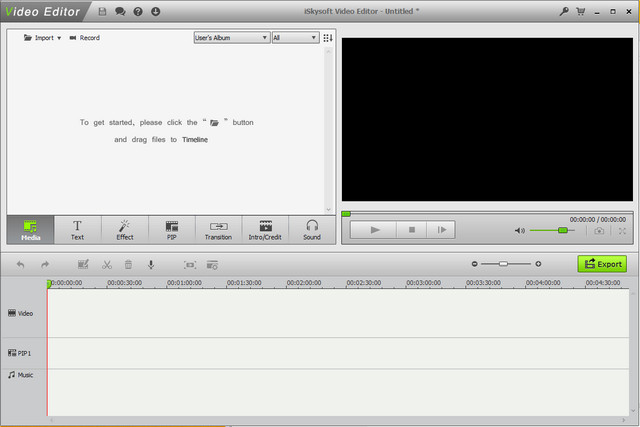iSkysoft Video Editor 4.0.1 完全版
