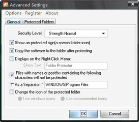 Folder Protector 5.73软件截图